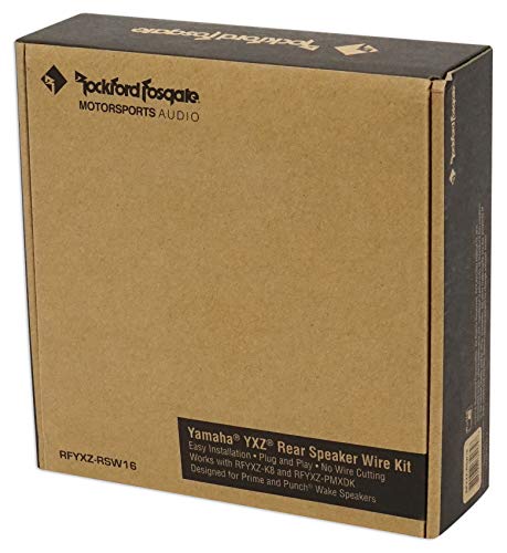Rockford Fosgate RFYXZ-RSW16 Rear Speaker Harness for YXZ Rockford Fosgate RFYXZ-RSW16 Rear Speaker Harness for YXZ